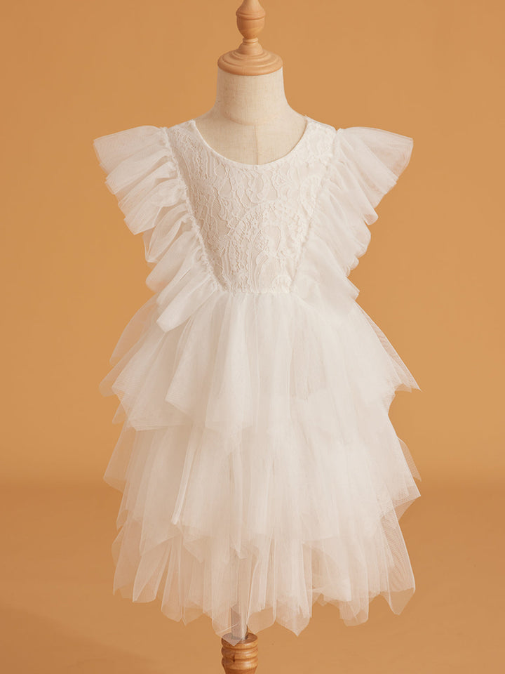 Lace Tulle Short/Mini Dress