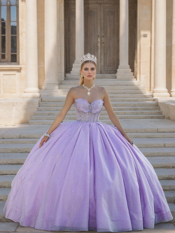 Ball Gown Sweetheart Strapless Sleeveless Floor-length Long Prom Dresses with Sequins