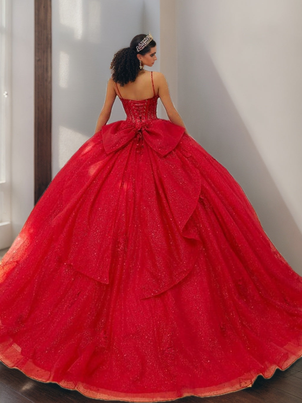 Ball Gown Sweetheart Off-the-Shoulder Sleeveless Floor-length Tulle Long Prom Dresses with Sequins & Beads
