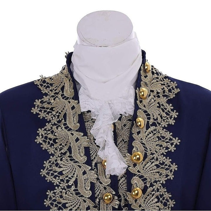 Men's Royal Halloween Carnival Performance Party Baroque Victorian Rococo Outfits