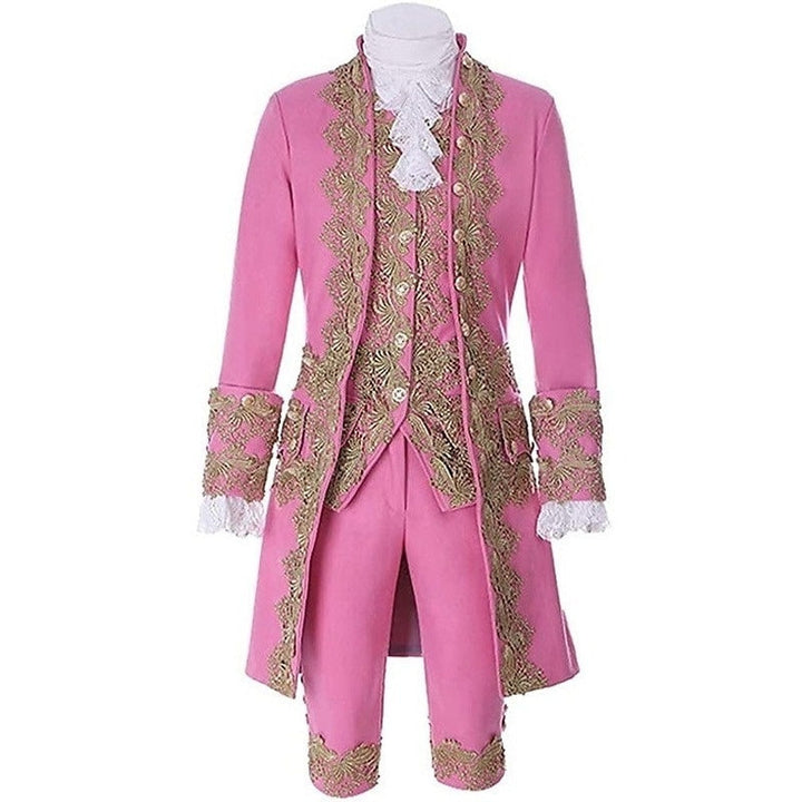 Men's Royal Halloween Carnival Performance Party Baroque Victorian Rococo Outfits