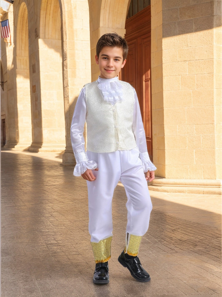 Victorian Party Costumes for Boys Role Play Masquerade Lace Party and Evening Rococo Set