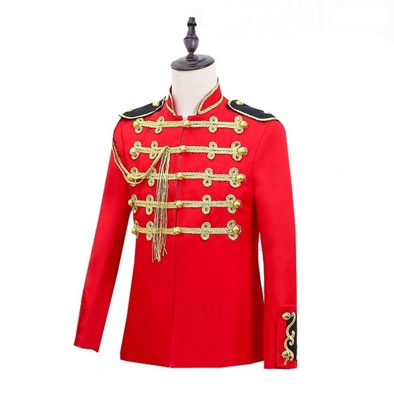 Men's Masquerade Retro Vintage Prince Aristocrat Rococo Event / Party Jacket Coat