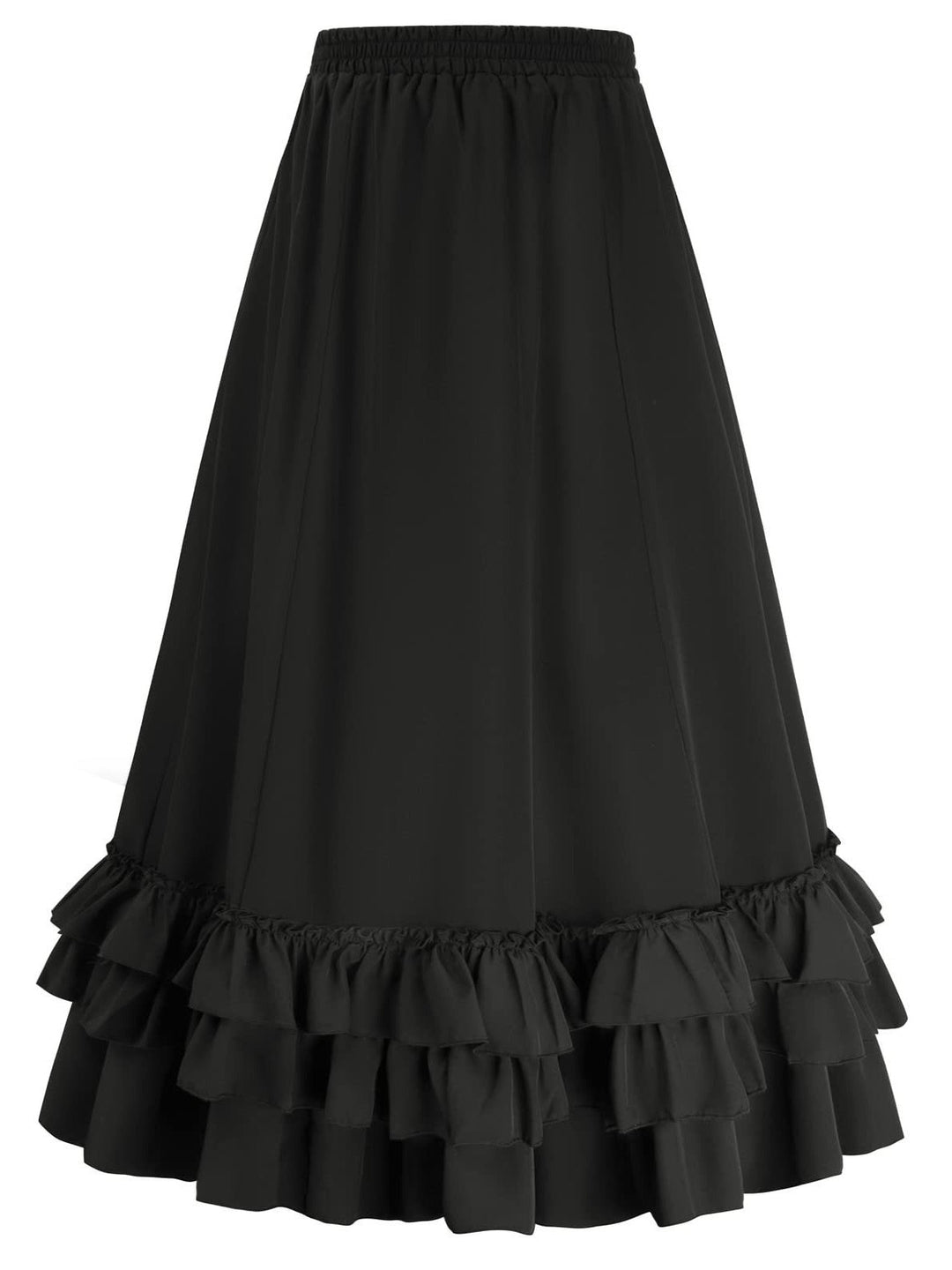 Retro Vintage Goth Girl's Fantasy Steampunk Masquerade Casual Daily ' Punk & Gothic Medieval Skirt