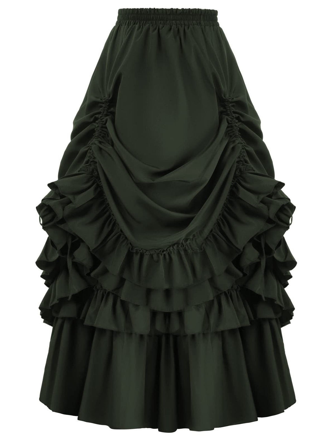 Retro Vintage Goth Girl's Fantasy Steampunk Masquerade Casual Daily ' Punk & Gothic Medieval Skirt