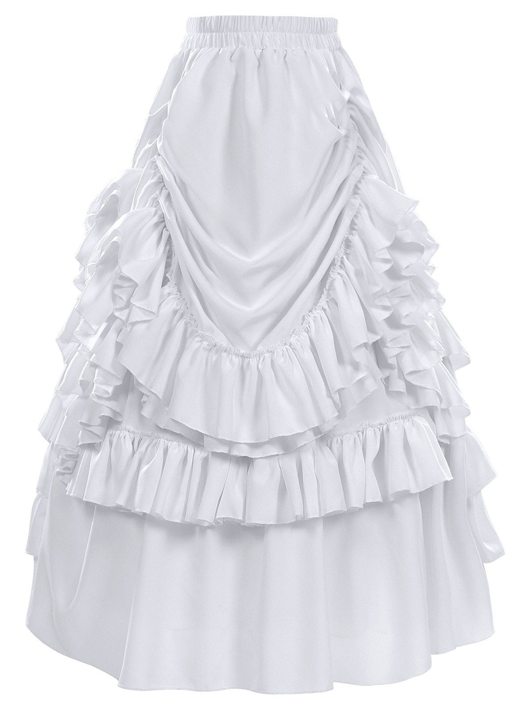 Retro Vintage Goth Girl's Fantasy Steampunk Masquerade Casual Daily ' Punk & Gothic Medieval Skirt