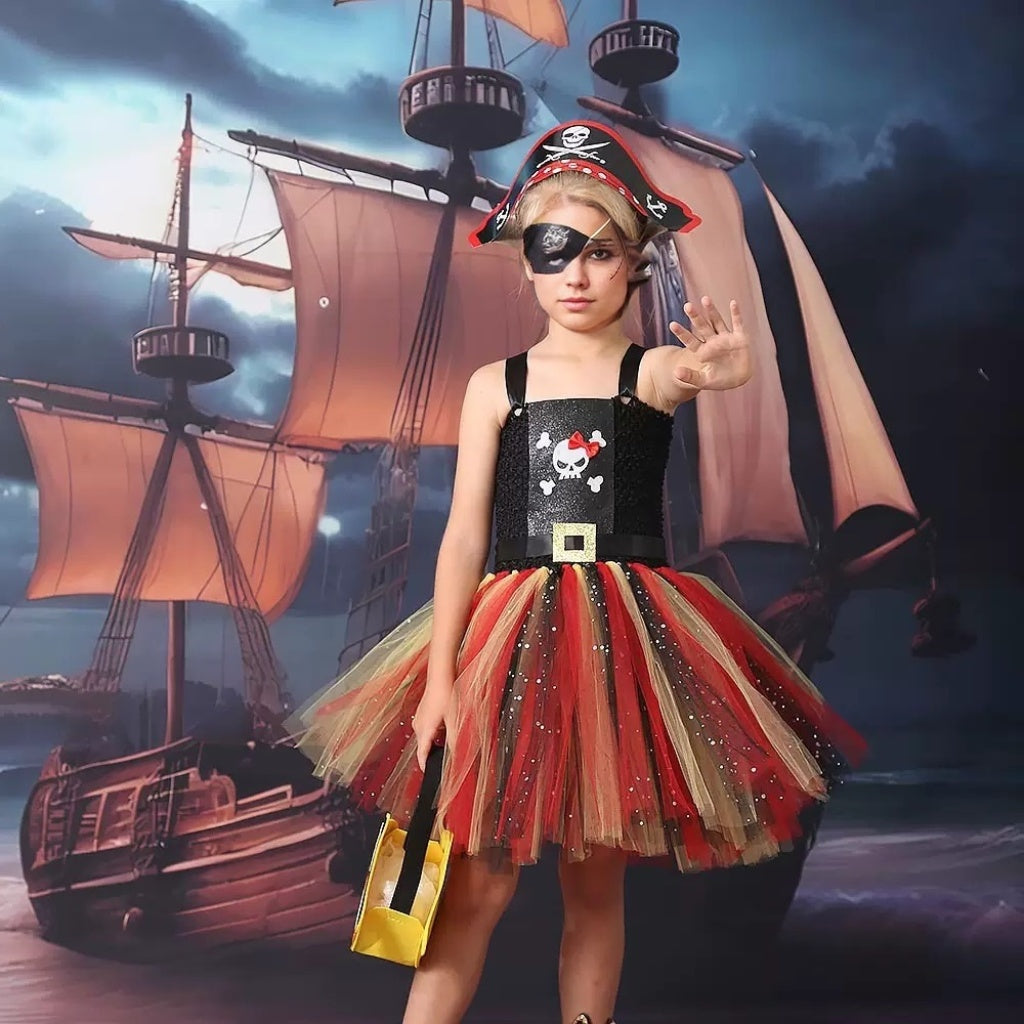 Girls' Pirate Carnival Cosplay Party / Evening Costume