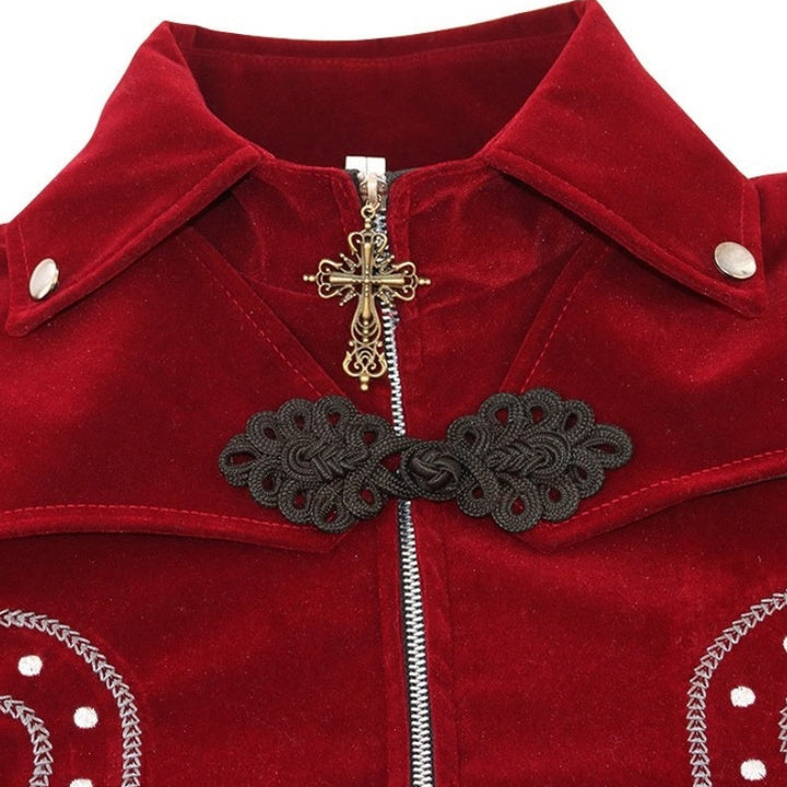Men's Vintage Gothic Medieval VampireHalloween Coat