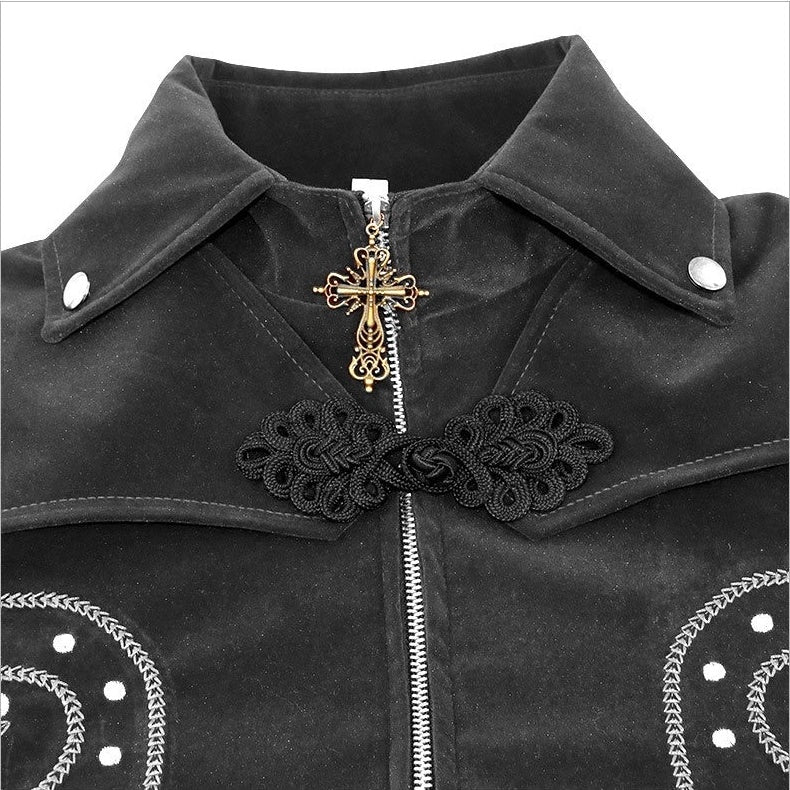 Men's Vintage Gothic Medieval VampireHalloween Coat