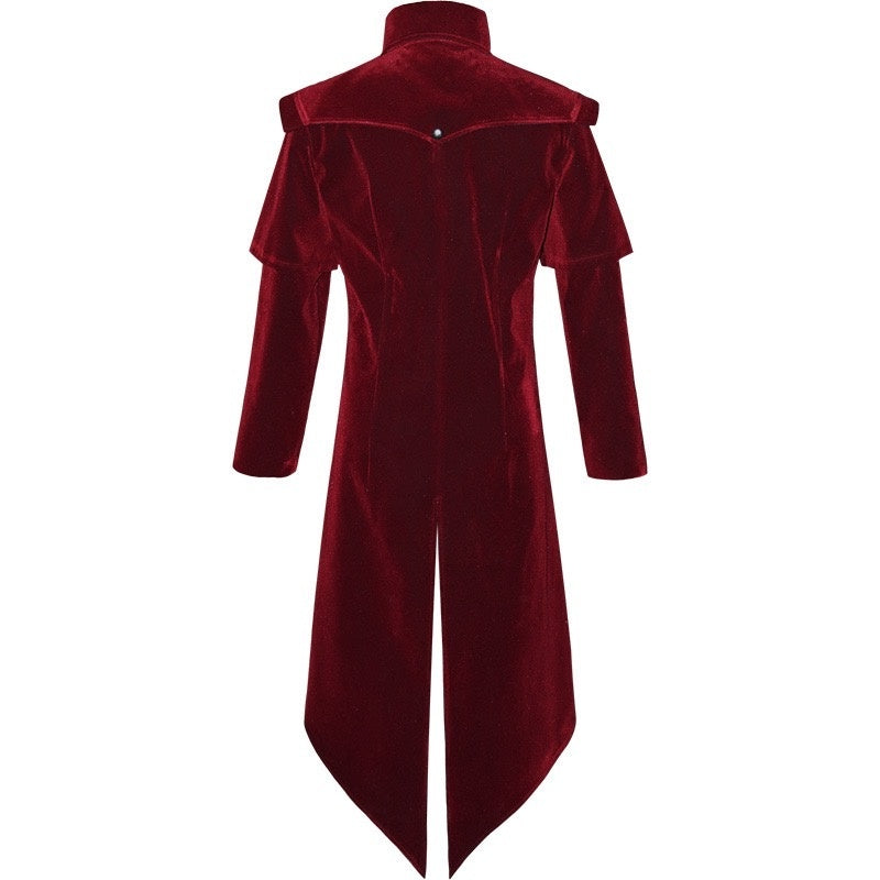 Men's Vintage Gothic Medieval VampireHalloween Coat