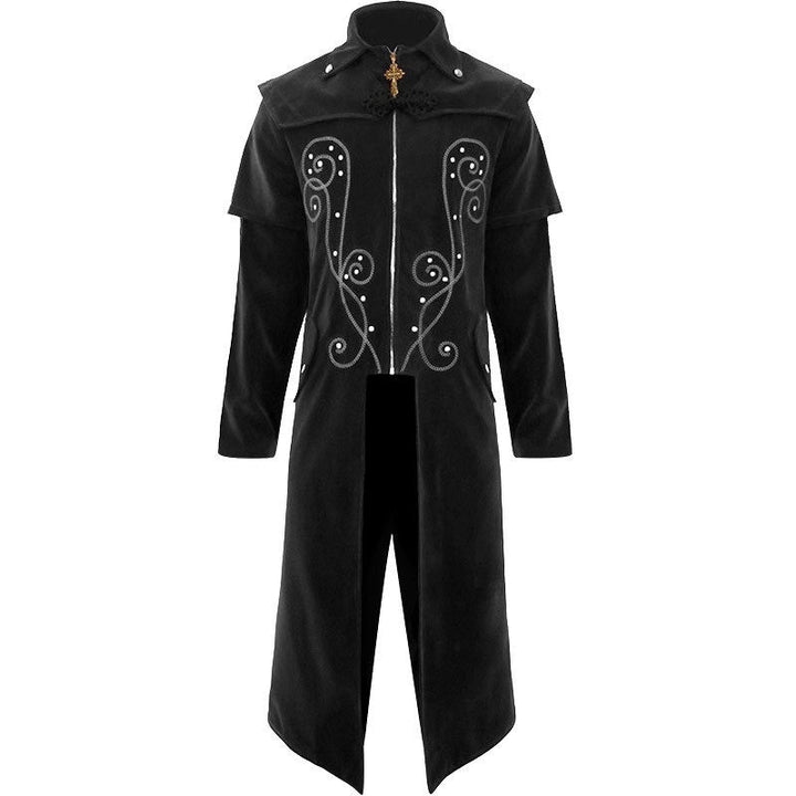 Men's Vintage Gothic Medieval VampireHalloween Coat