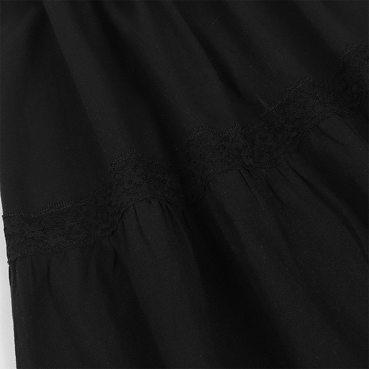 A-Line/Princess V-Neck Long Sleeves Tea-Length Elegant Medieval Renaissance Cocktail Dress