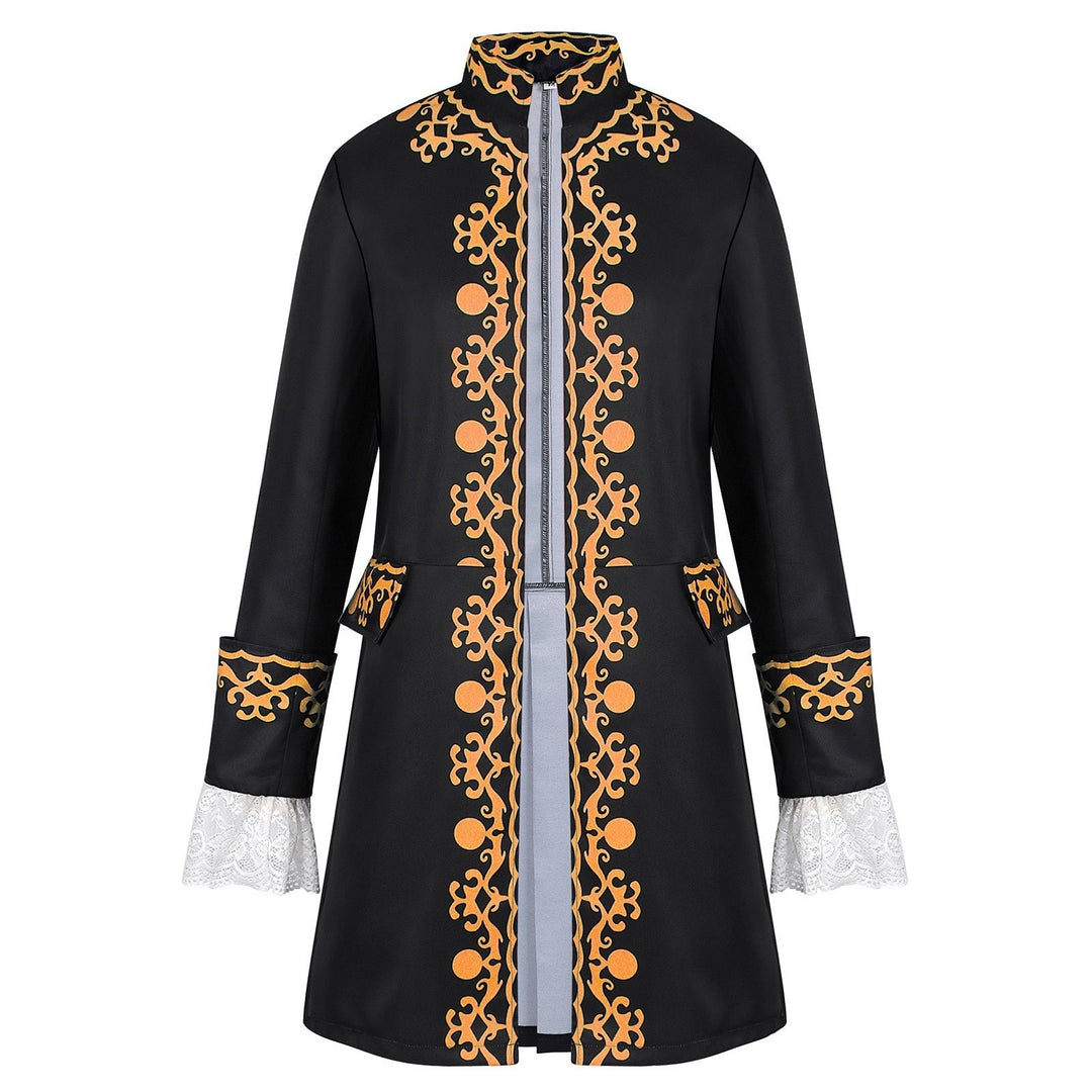 Men's Retro Vintage Punk Medieval Renaissance Steampunk Jacket