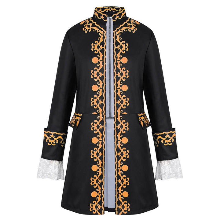 Men's Retro Vintage Punk Medieval Renaissance Steampunk Jacket