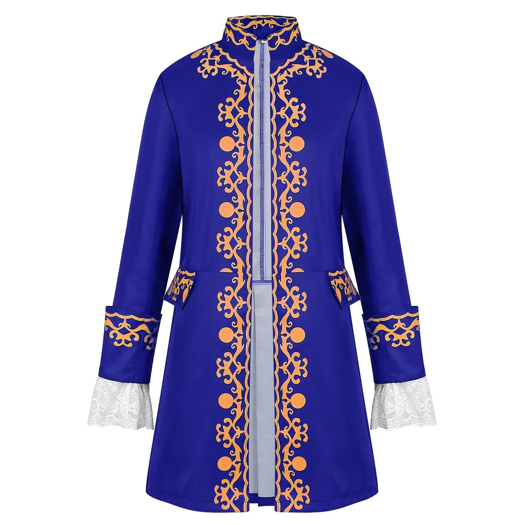 Men's Retro Vintage Punk Medieval Renaissance Steampunk Jacket