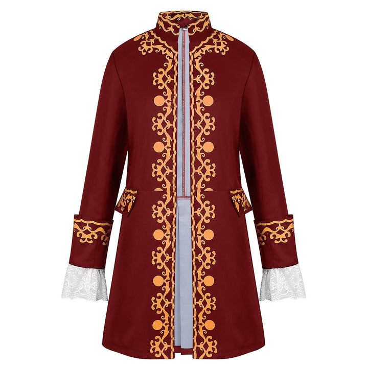 Men's Retro Vintage Punk Medieval Renaissance Steampunk Jacket