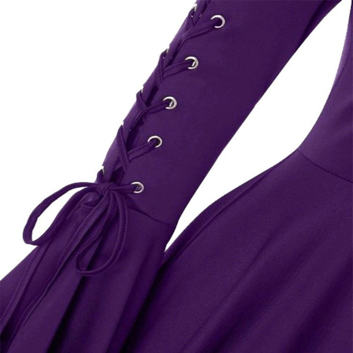 Women's Retro Vintage Punk & Gothic Medieval Witch Plague Doctor Fantasy  Masquerade Party Dress