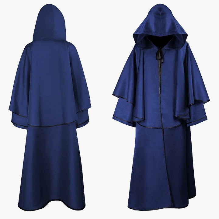 Retro Vintage Punk & Gothic Medieval Plague Doctor Witches Cosplay Cloak