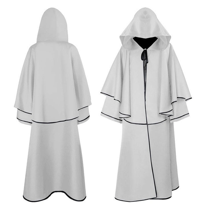 Retro Vintage Punk & Gothic Medieval Plague Doctor Witches Cosplay Cloak