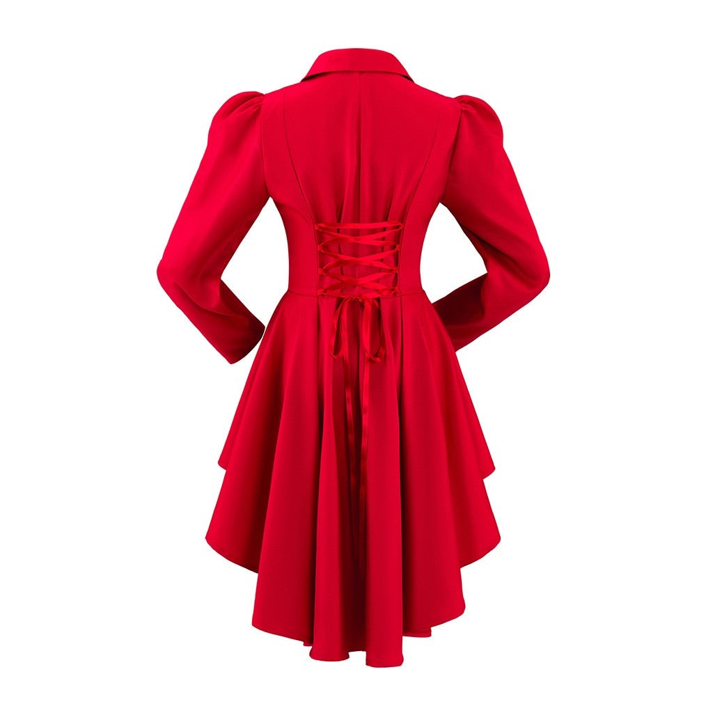 Women's Punk & Gothic Medieval Renaissance Halloween Cosplay Coat