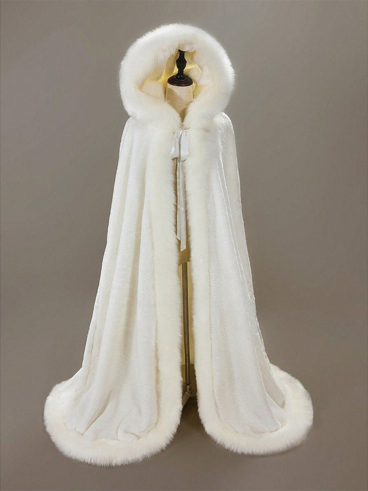 Wraps Shawls Women's Wrap Cape Elegant Sleeveless Terylene Wedding Wraps With Pure colour