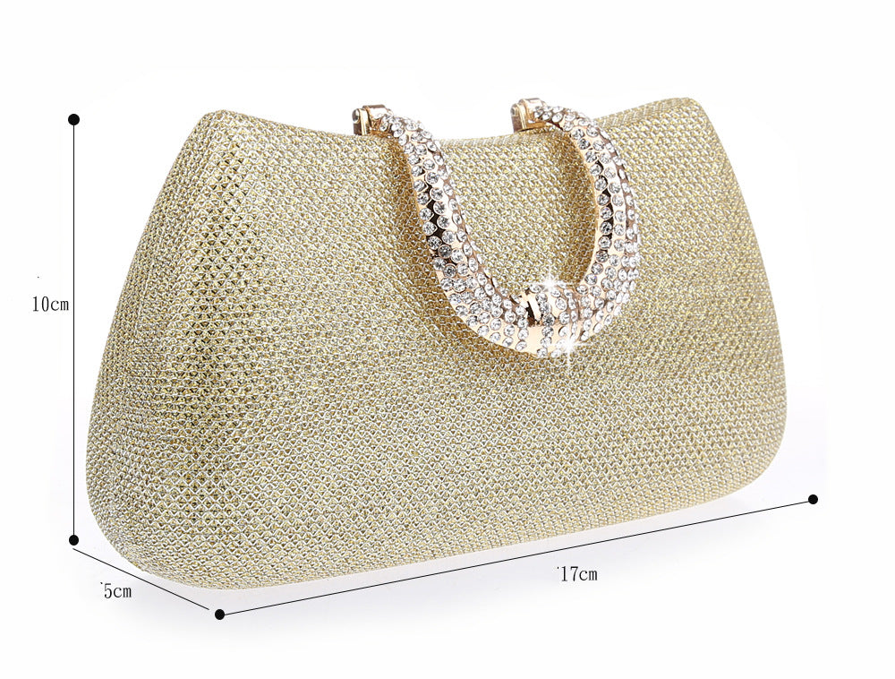 Lovely Sparkling Glitter With Crystal/Rhinestone Chain Wallets & Accessories