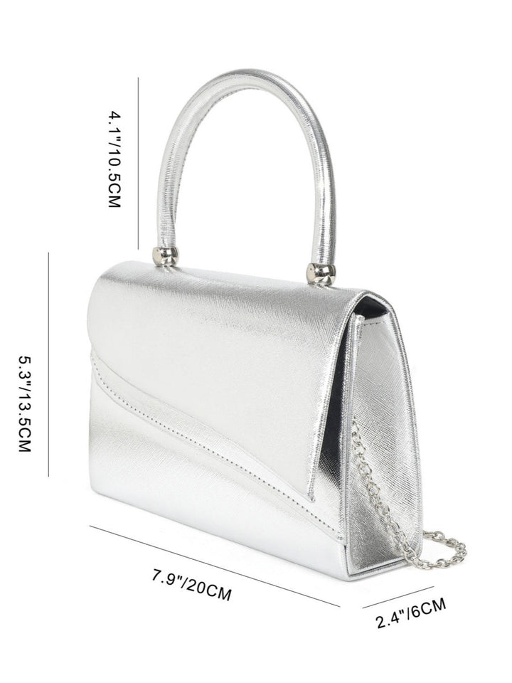 Women's Clutches & Wedding Party Evening Bags in Silver