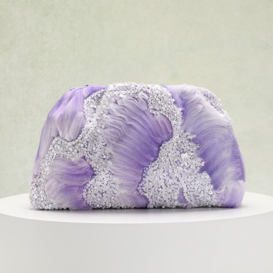 Women's Clutches & Wedding Party Evening Cocktail Bags 3D flowers