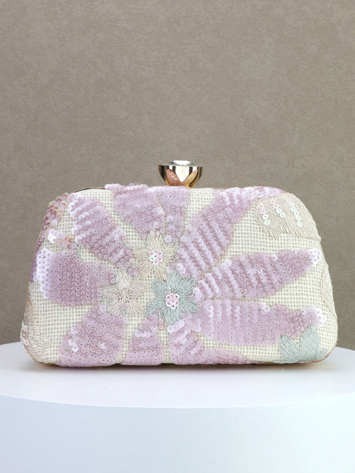 Women's Clutches & Wedding Party Evening Cocktail Bags Sequins Floral