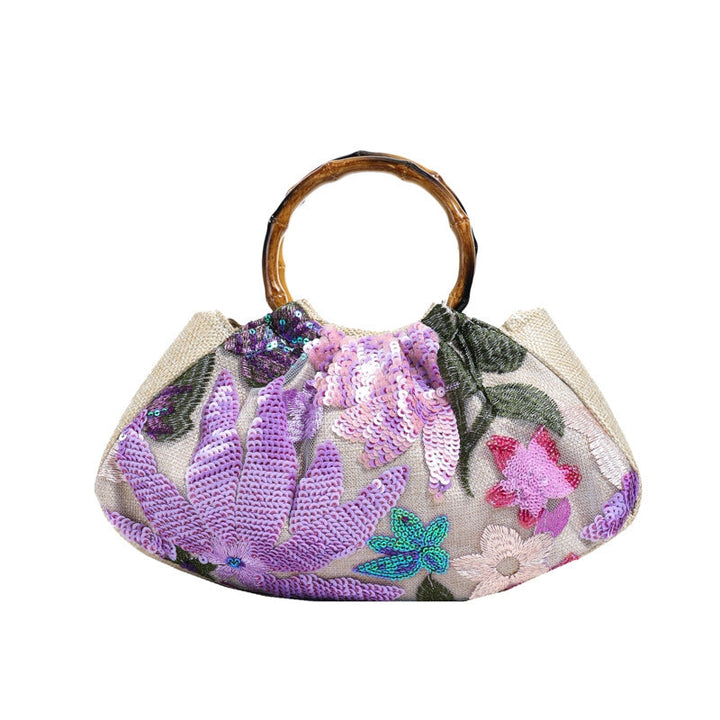 Women's  Floral Clutches & Wedding Party Evening Cocktail Bags Sequins