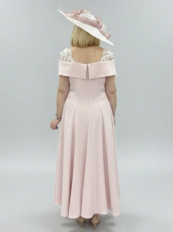 A-Line/Princess Square Neck Short Sleeves Mother of the Bride Dresses with Ruffles & Appliques