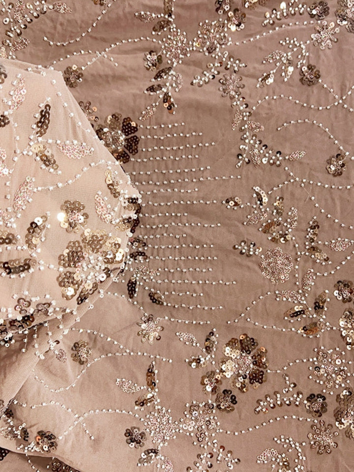Sheath/Column Scoop Sequins Lace Plus Size Mother of the Bride Dresses 3/4 Sleeves Floral Ankle-Length