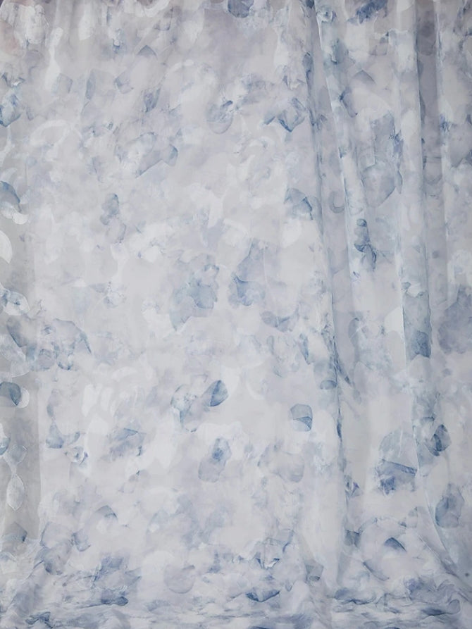 A-Line/Princess Scoop Chiffon Plus Size Mother of the Bride Dresses with Jacket Floral Ankle-Length 3/4 Sleeves