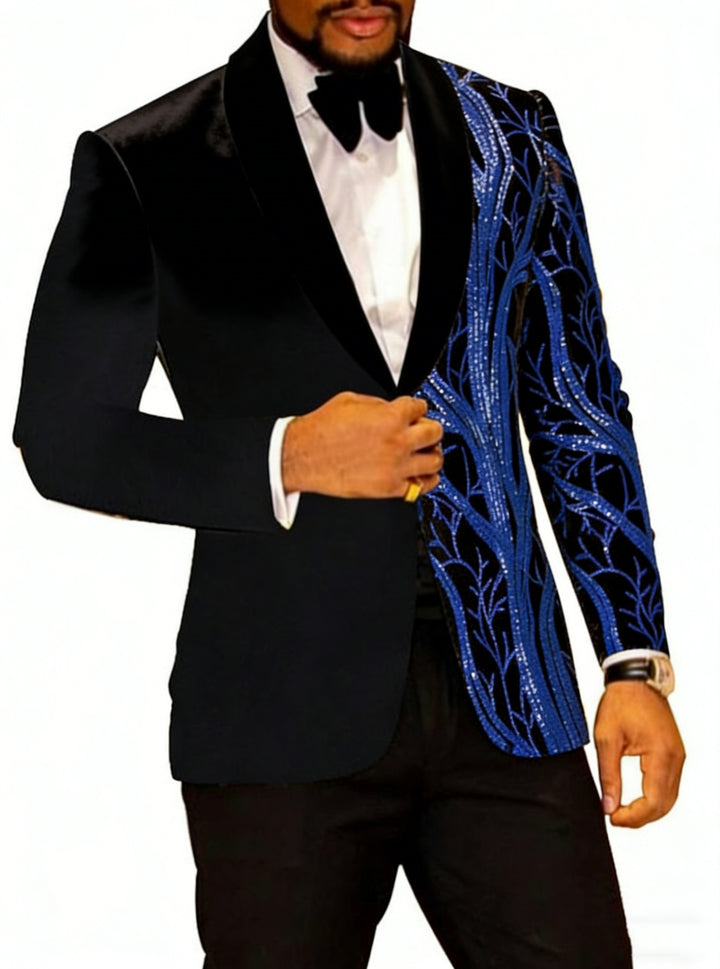 Men's Standard Fit Single Breasted One-button 2 Pieces Party Suits