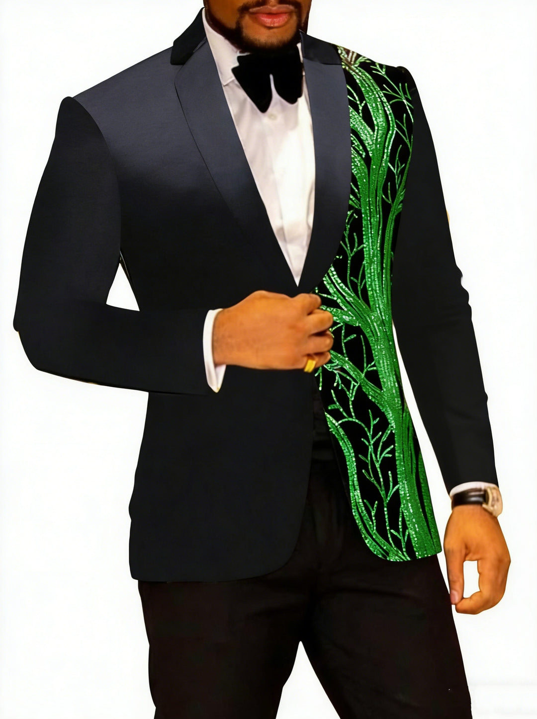 Men's Standard Fit Single Breasted One-button 2 Pieces Party Suits