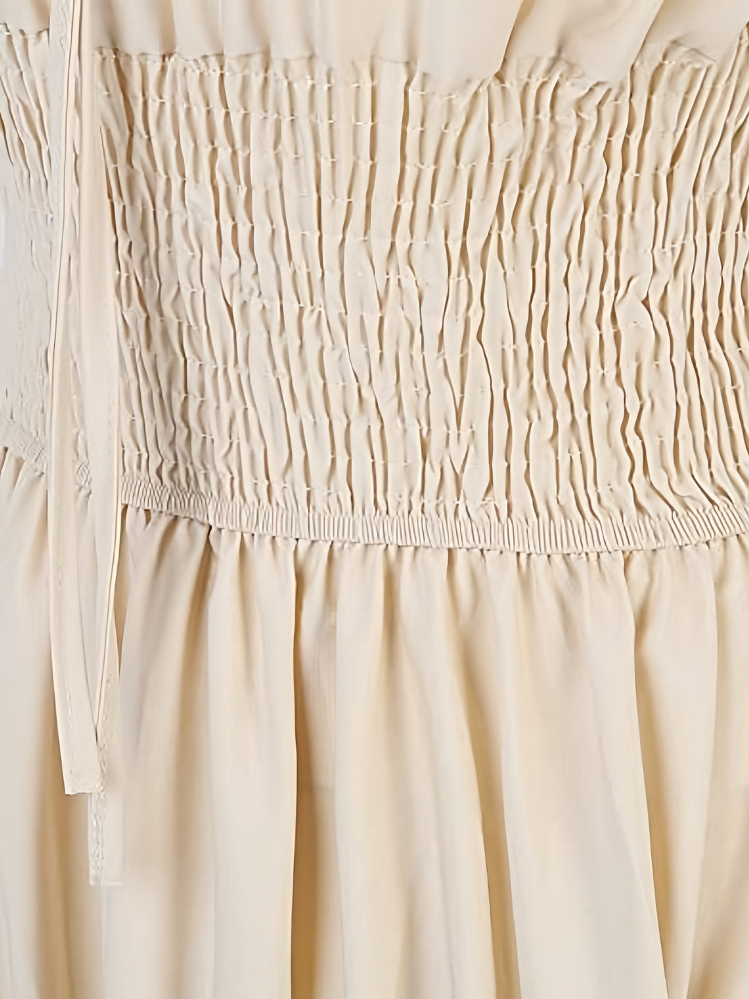 A-Line/Princess Strapless Sleeveless Ankle-Length Vintage Dress with Ruffles
