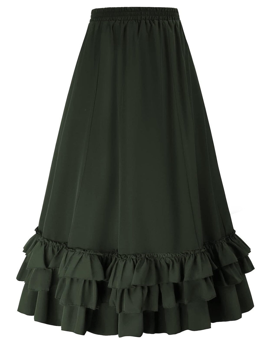 Vintage Punk Casual Daily Skirts With Flounced