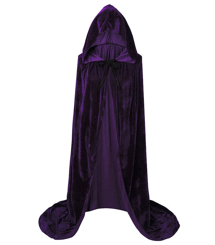 Solid Colour Witch Cloak Masquerade Cosplay Costume