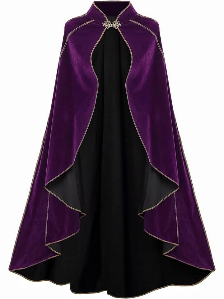 Retro Vintage Punk &amp; Gothic Medieval Plague Doctor Witches Cosplay Cloak