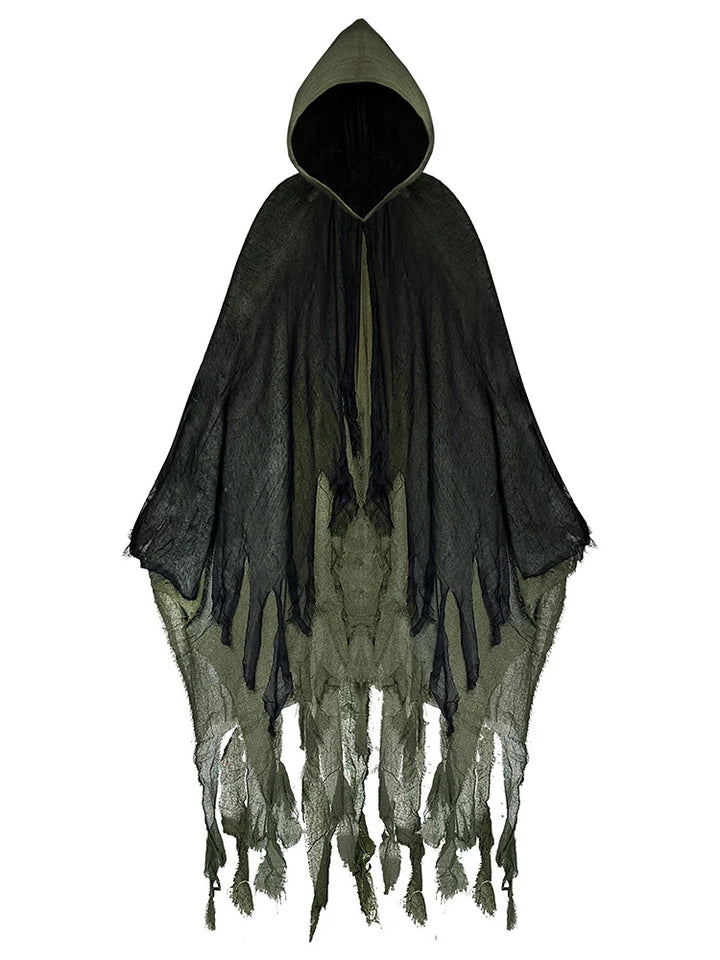 Retro Vintage Punk &amp; Gothic Medieval Plague Doctor Witches Cosplay Cloak