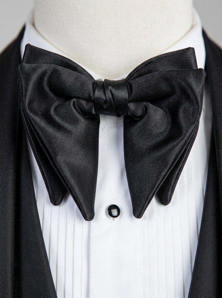 Men's Bow Ties Solid Colored Wedding Formal Evening
