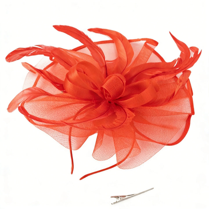 Mother of the Bride Feathered Fascinator Hat