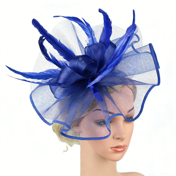 Mother of the Bride Feathered Fascinator Hat