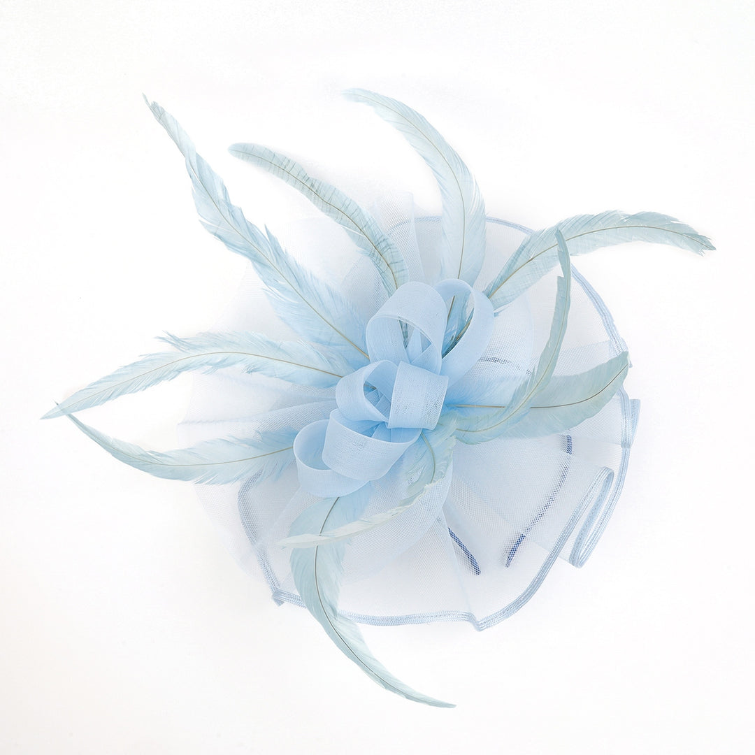 Mother of the Bride Feathered Fascinator Hat