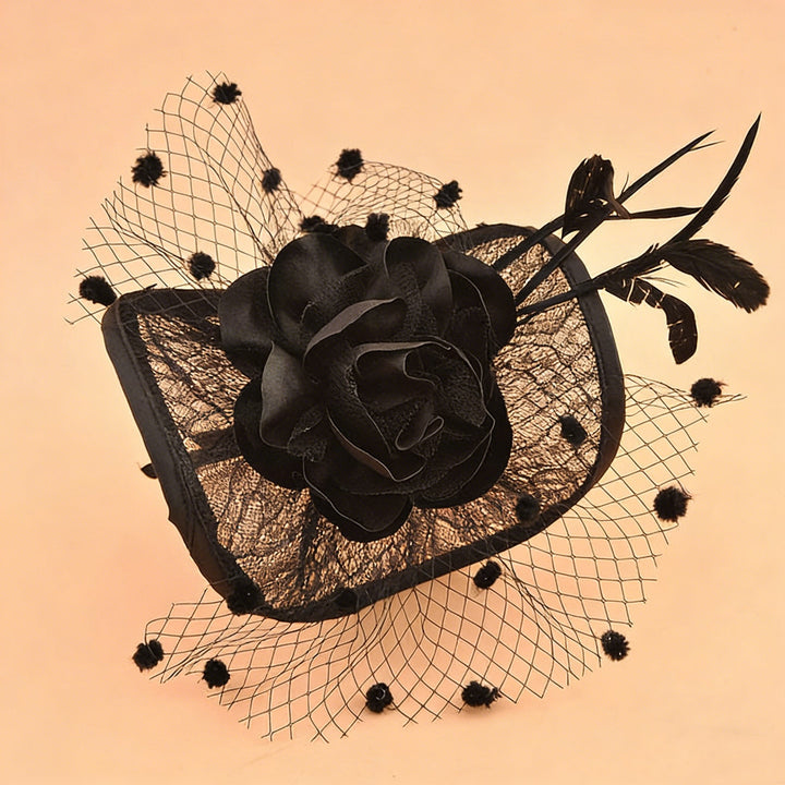 Elegant Wedding Guest Hat Feather Ladies Day Out Hatinator