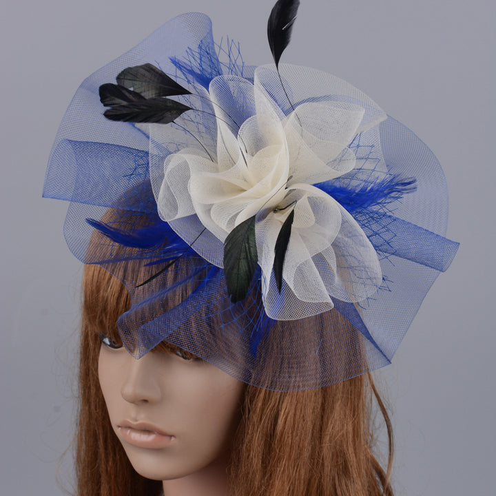 Mother of the Bride Hatinator with Feathers Wedding Guest