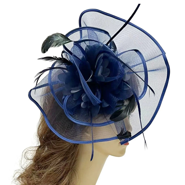 Mother of the Bride Feather Fascinator Wedding Guest