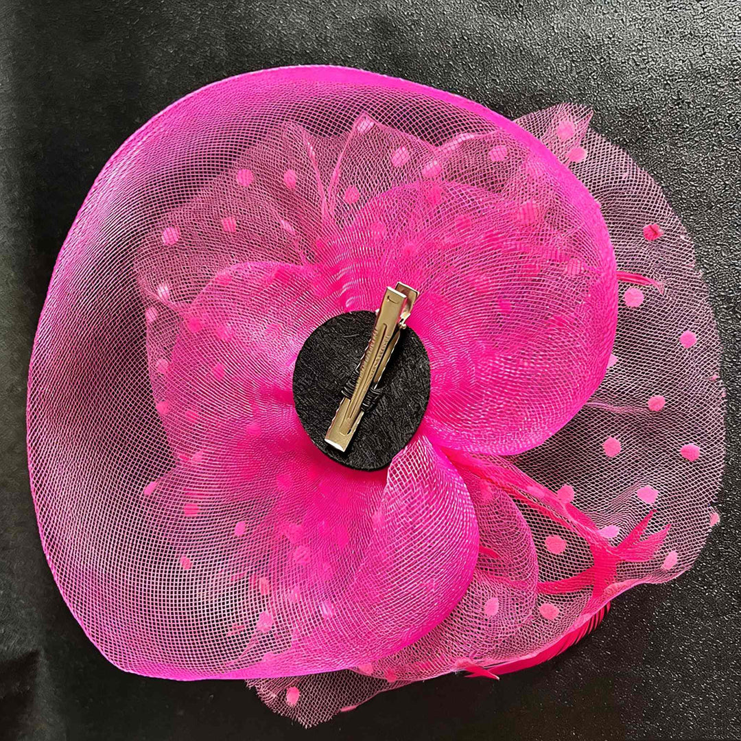 Mother of the Bride Netting Fascinator Wedding Guest