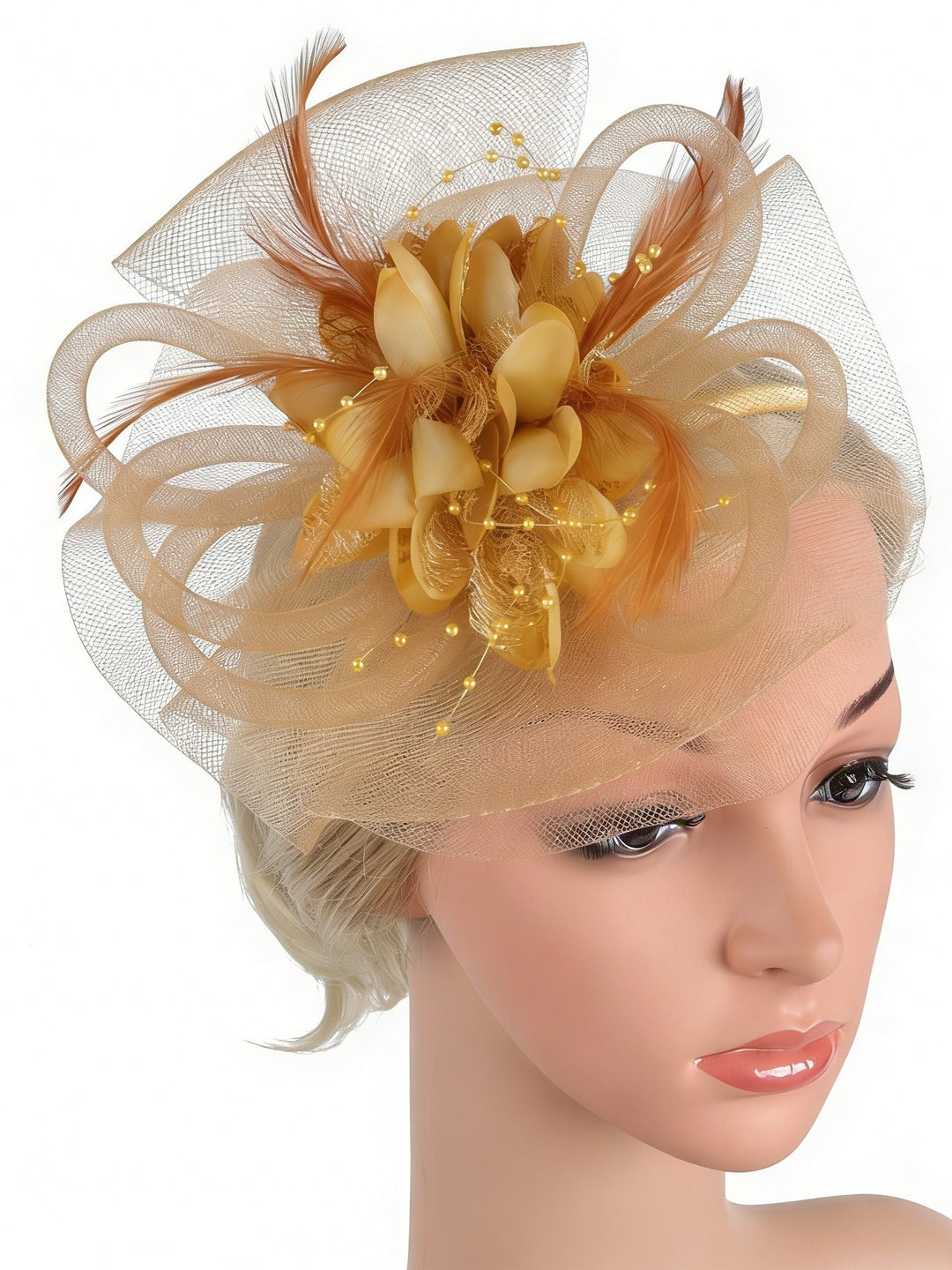 Elegant Fascinator Wedding Guest