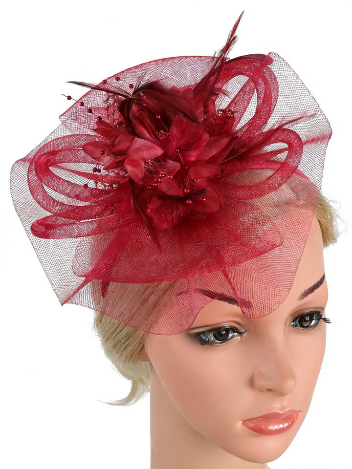 Elegant Fascinator Wedding Guest